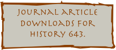 Journal article downloads for History 643.
